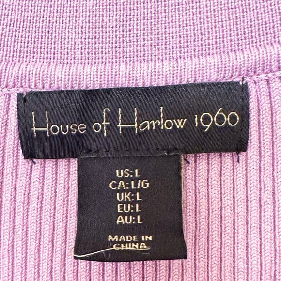 HOUSE OF HARLOW 1960 x Sofia Richie Inaya Ribbed Sweater Dress - Picture 3 of 4